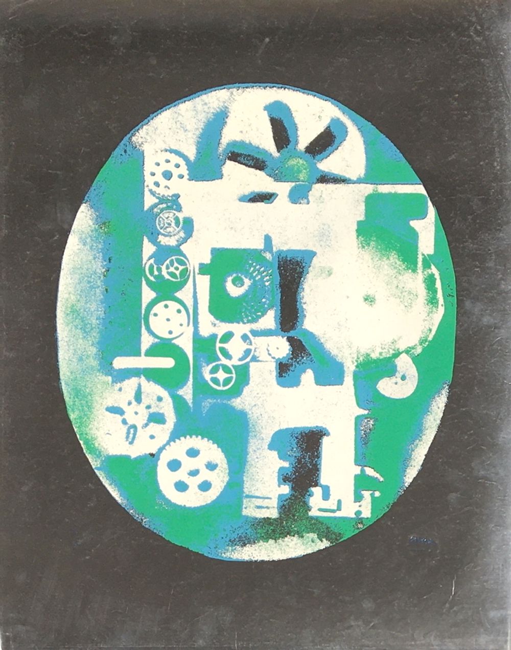 Composition fond argent