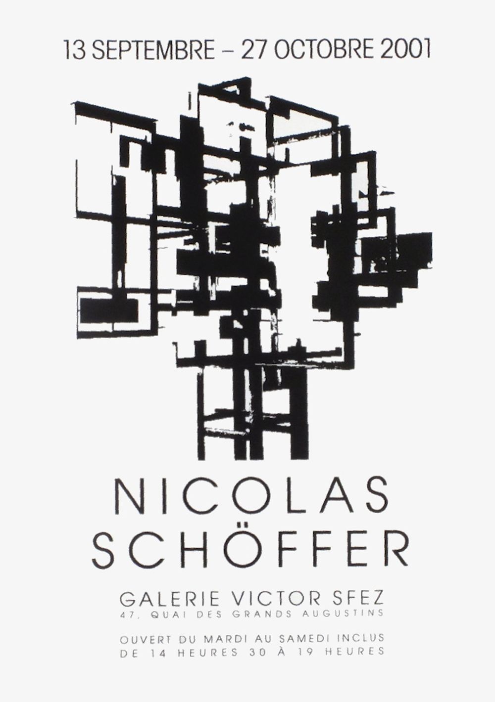 Expo 2001 - Galerie Victor Sfez