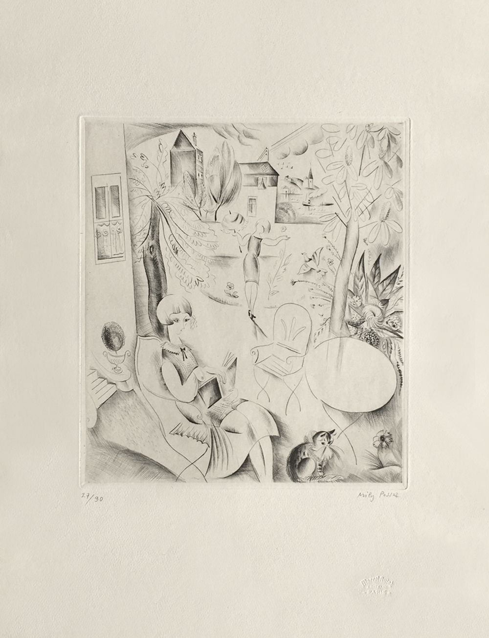 Le jardin printanier