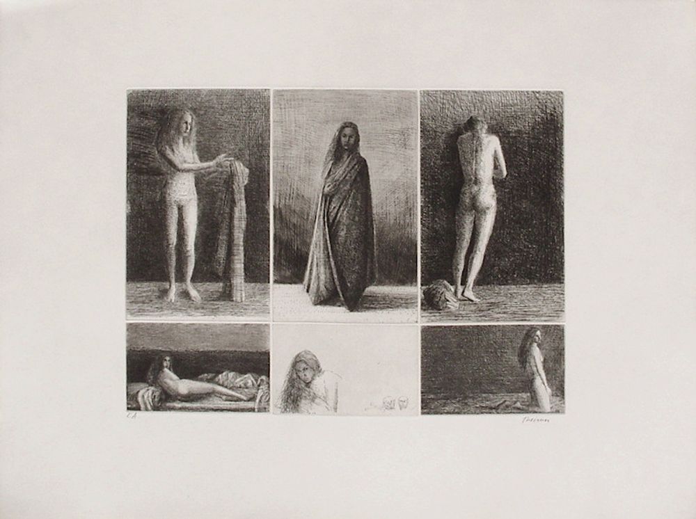 Le Roi Cophetua - Nus