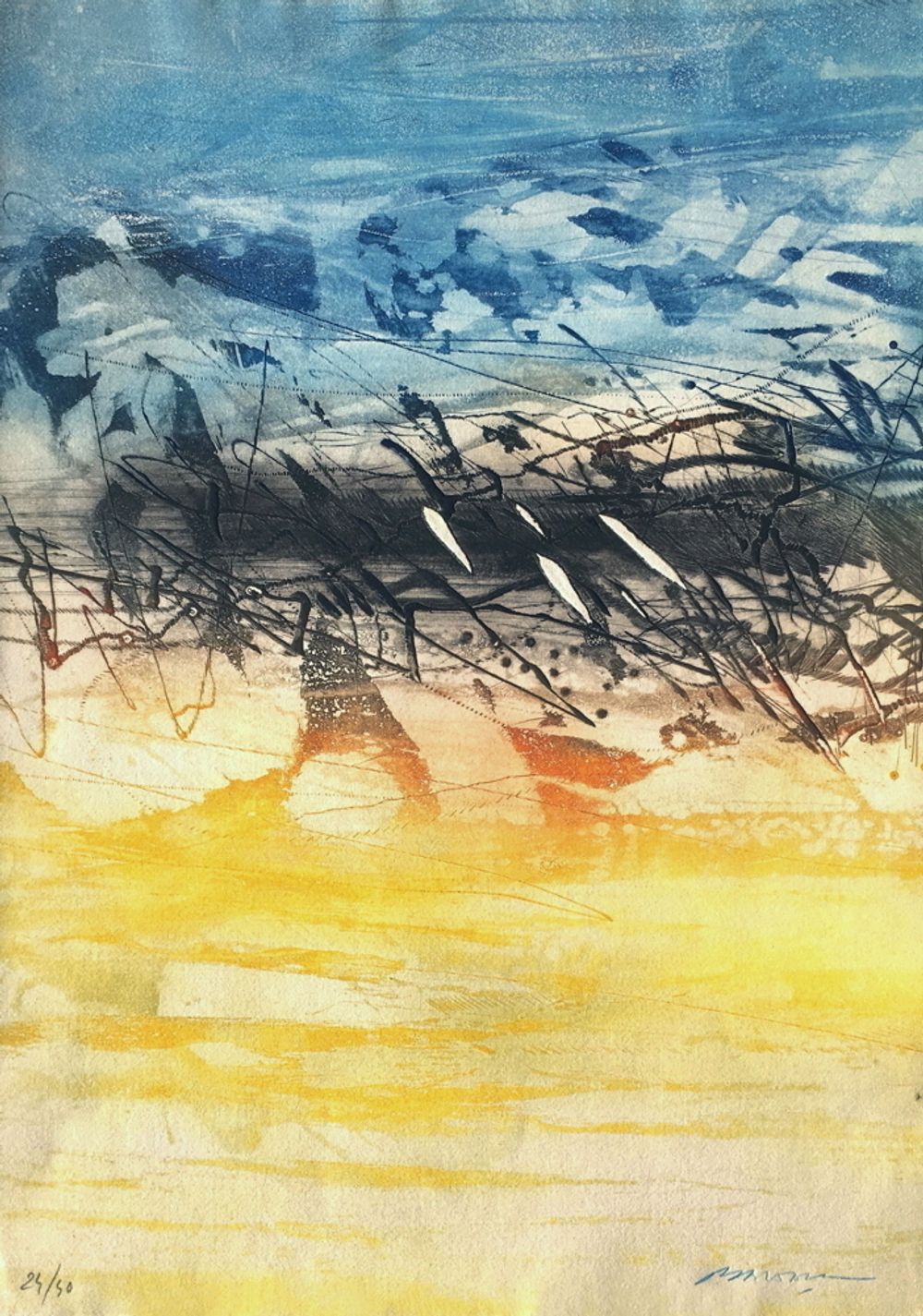 Etude jaune