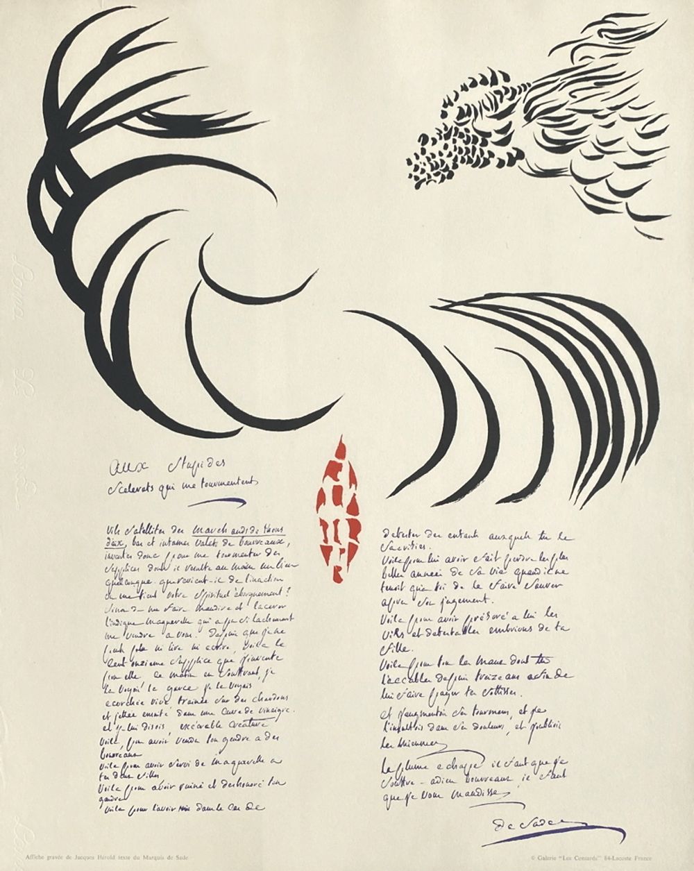 Pour illustrer Le Marquis de Sade