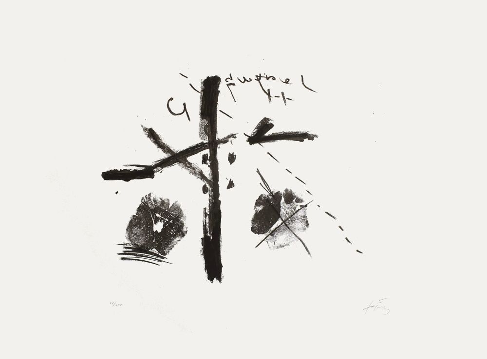 Noir sur fond blanc