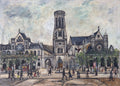 Saint Germain l'Auxerrois, un jour de pluie