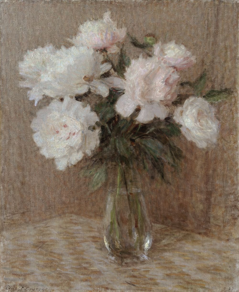 Bouquet sur la table