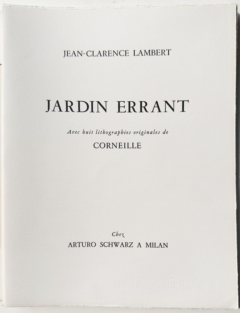 1963 - Jardin errant (8 lithographies) — vue 3