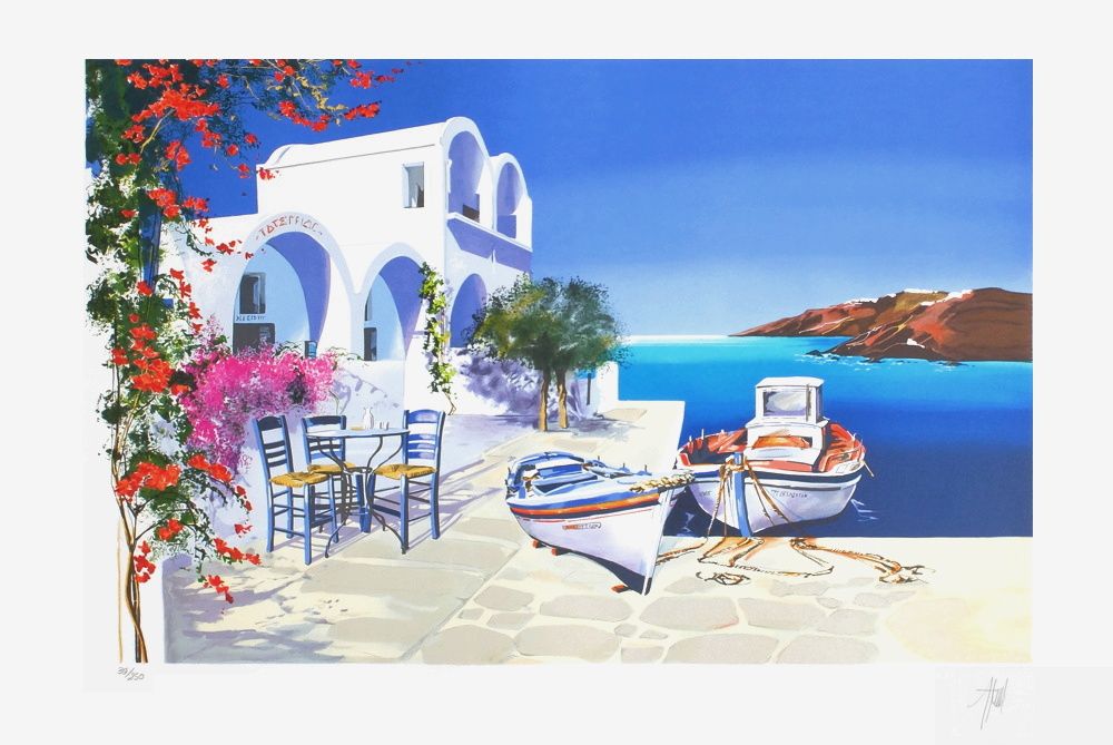 Grèce - bateaux de pêcheurs
