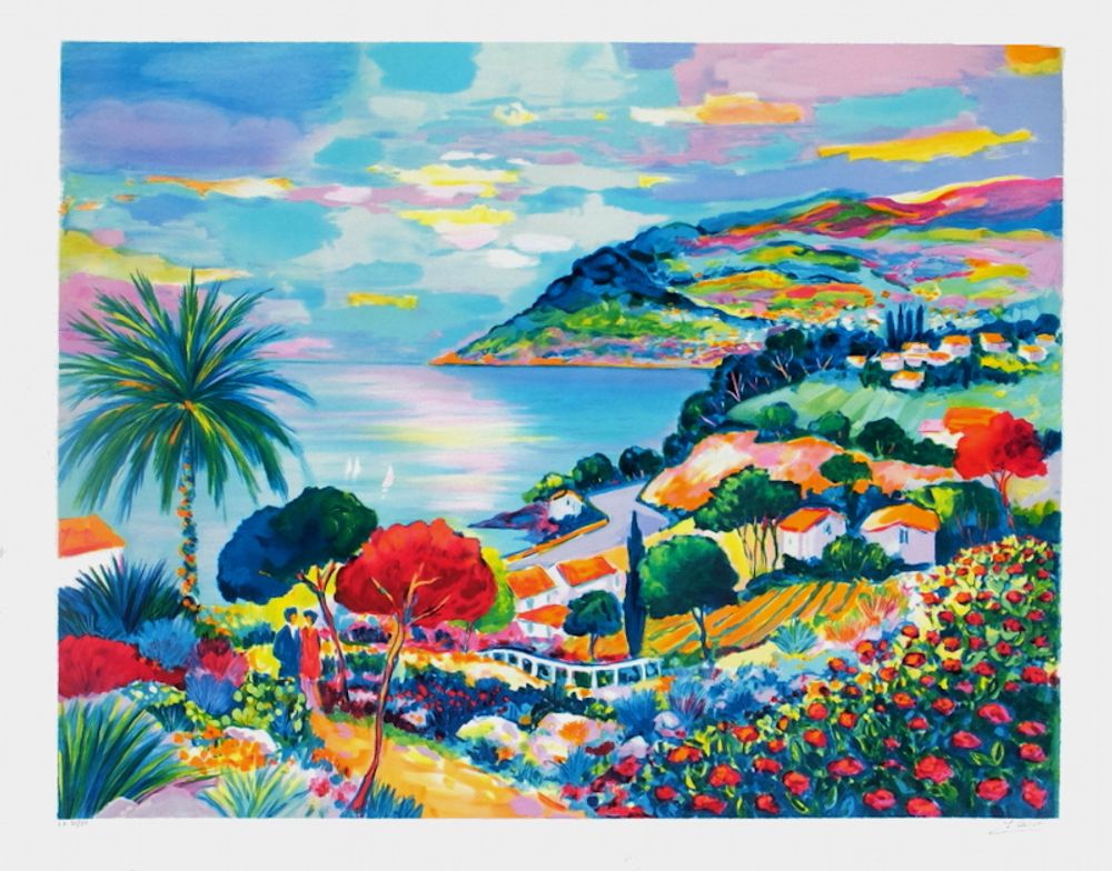 French Riviera - La baie de Théoule au printemps