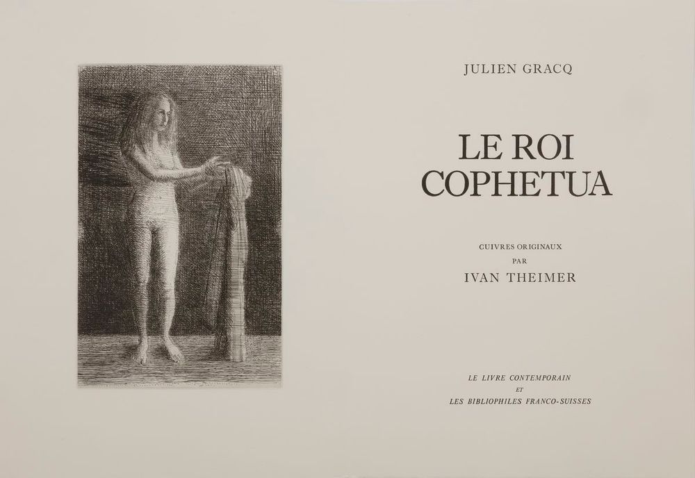 Le roi Cophetua (45 gravures dont deux suites signées)
