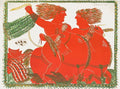 Couple à cheval