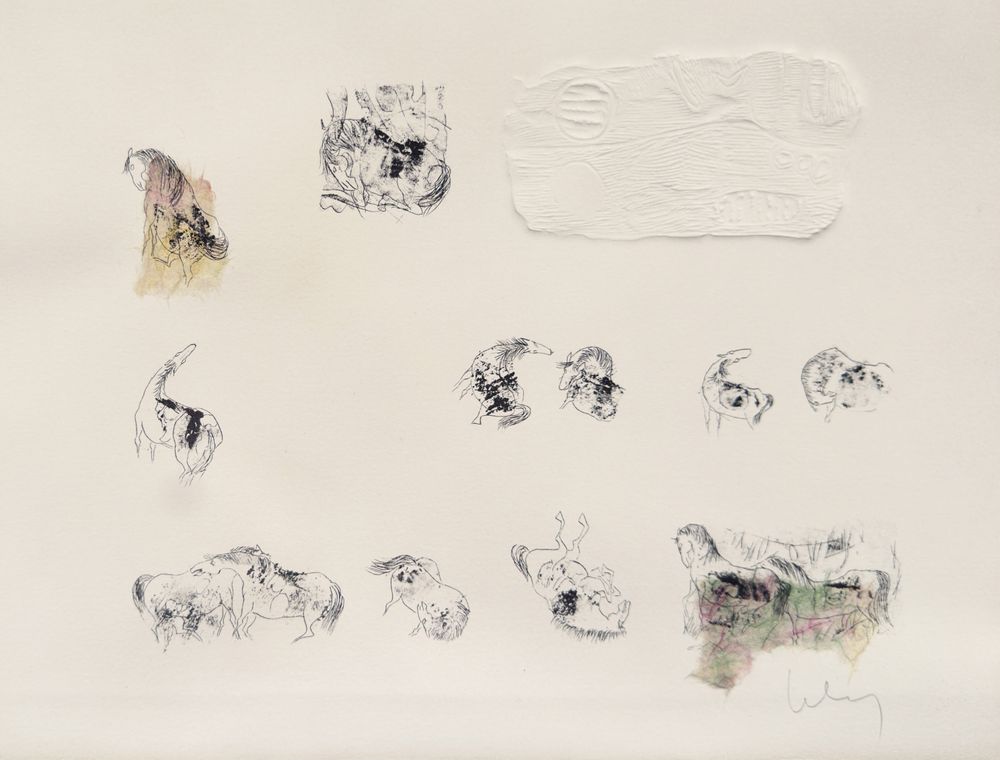 Horses (complete portfolio with 27 lithographs and etchings) — vue 8