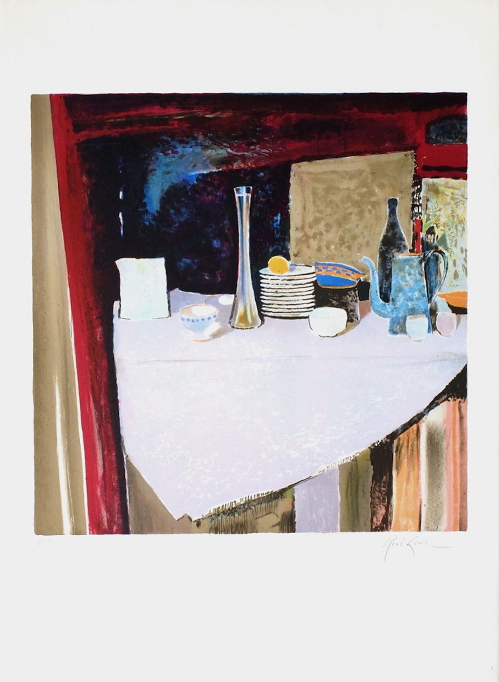 Nature morte à la cafetière