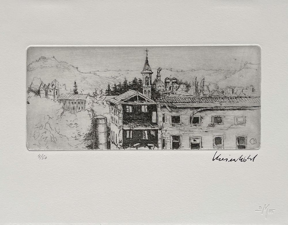 Maisons en ruines au Puy