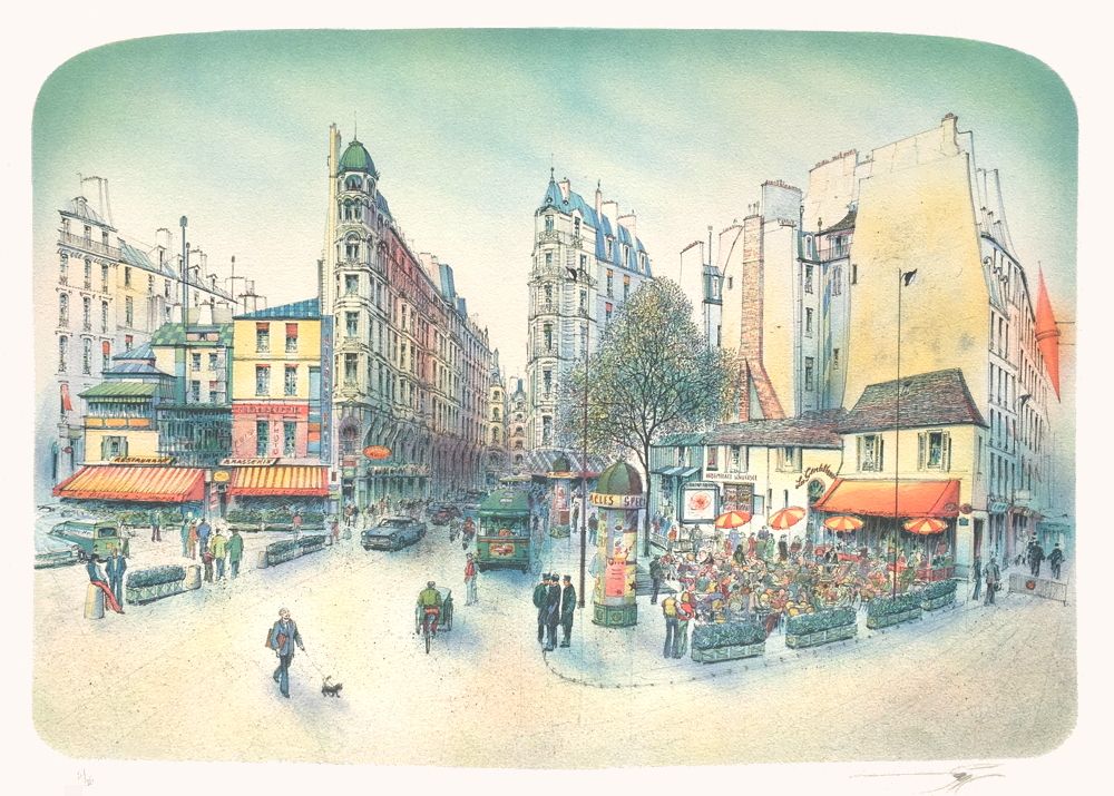 Paris - Place Saint André des Arts II