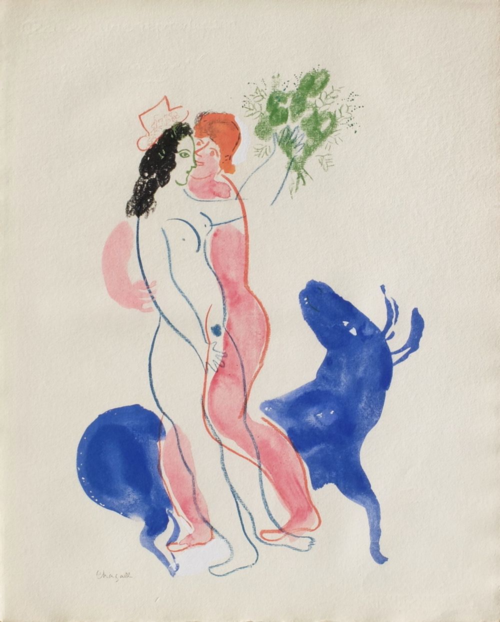 Couleur Amour : La bête bleue