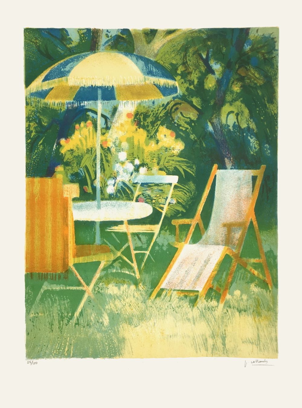 Dans le jardin