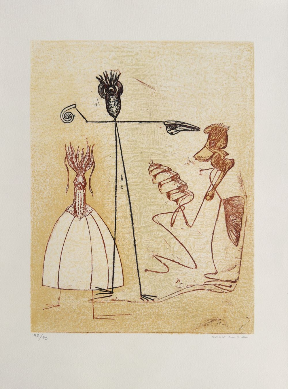 Festin - avec suite de 12 lithographies signées — vue 12