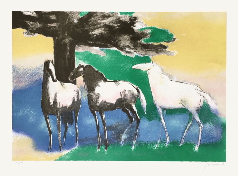 Trois chevaux