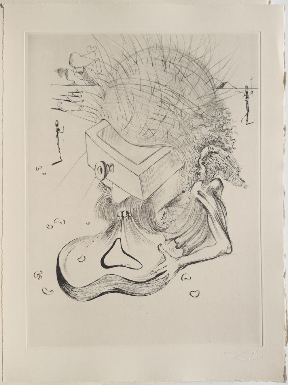 Poèmes secrets d'Apollinaire (with suite of etchings) — vue 11