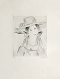 Fillette au chapeau