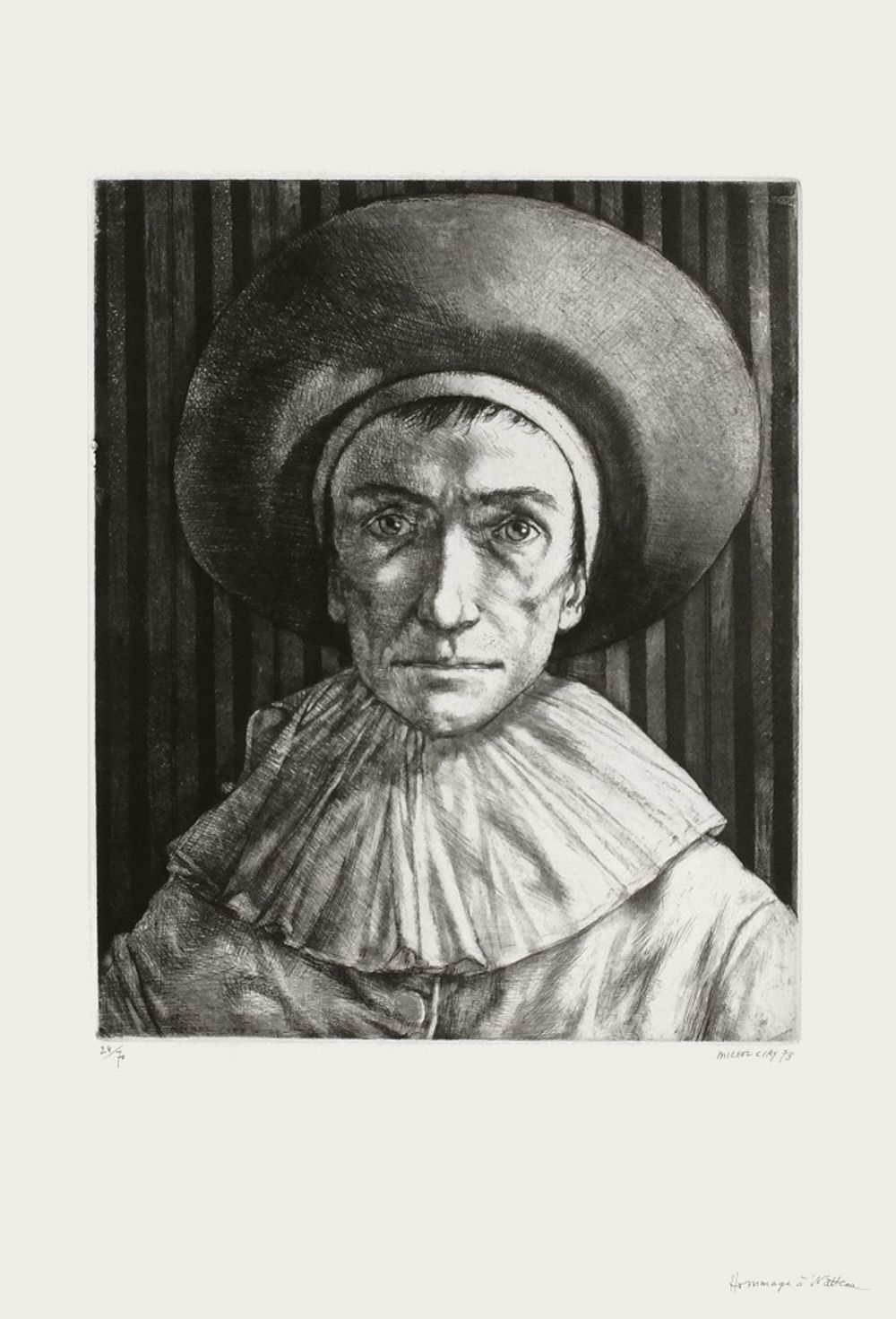 Homme à Watteau
