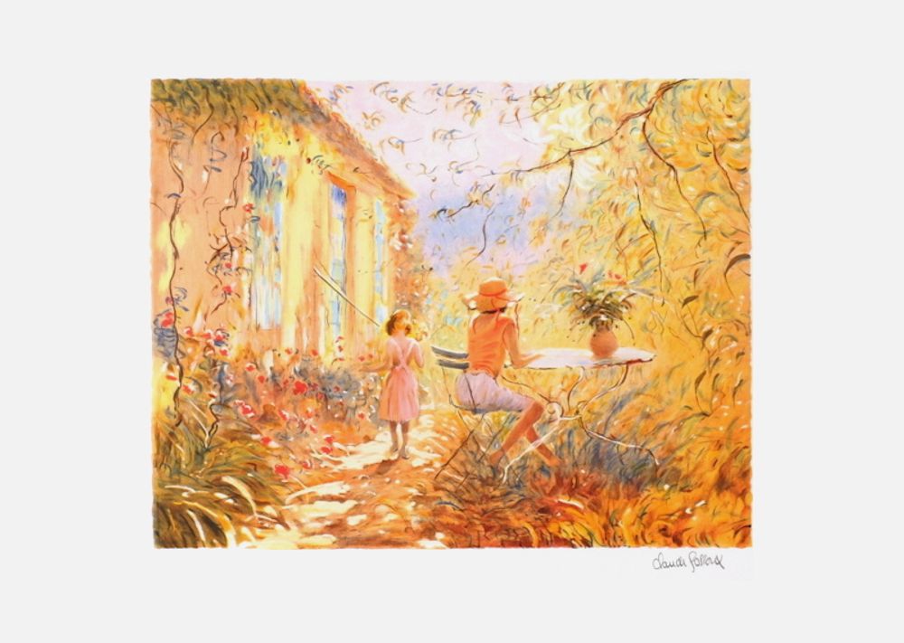 Dans le jardin