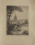 Lake and Pagoda at Nara