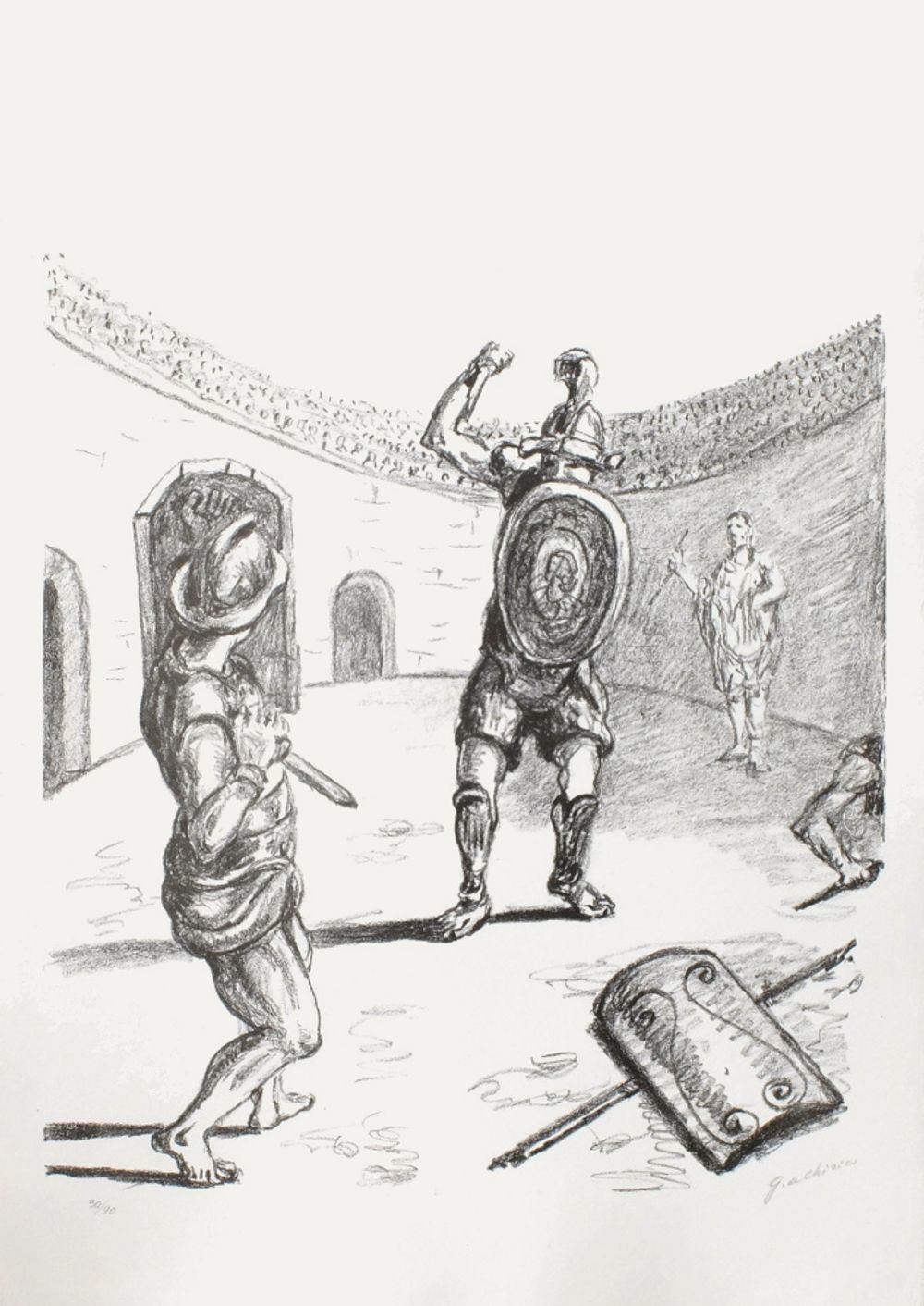 Gladiatori nell'arena