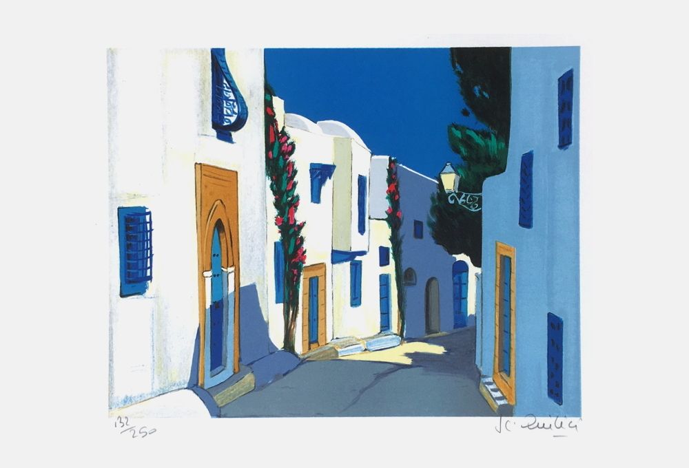 En Méditerranée : Ombre et lumière à Sidi Bou Saïd