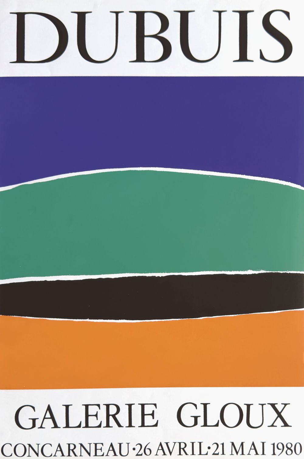 Expo 80 - Galerie Gloux - Concarneau