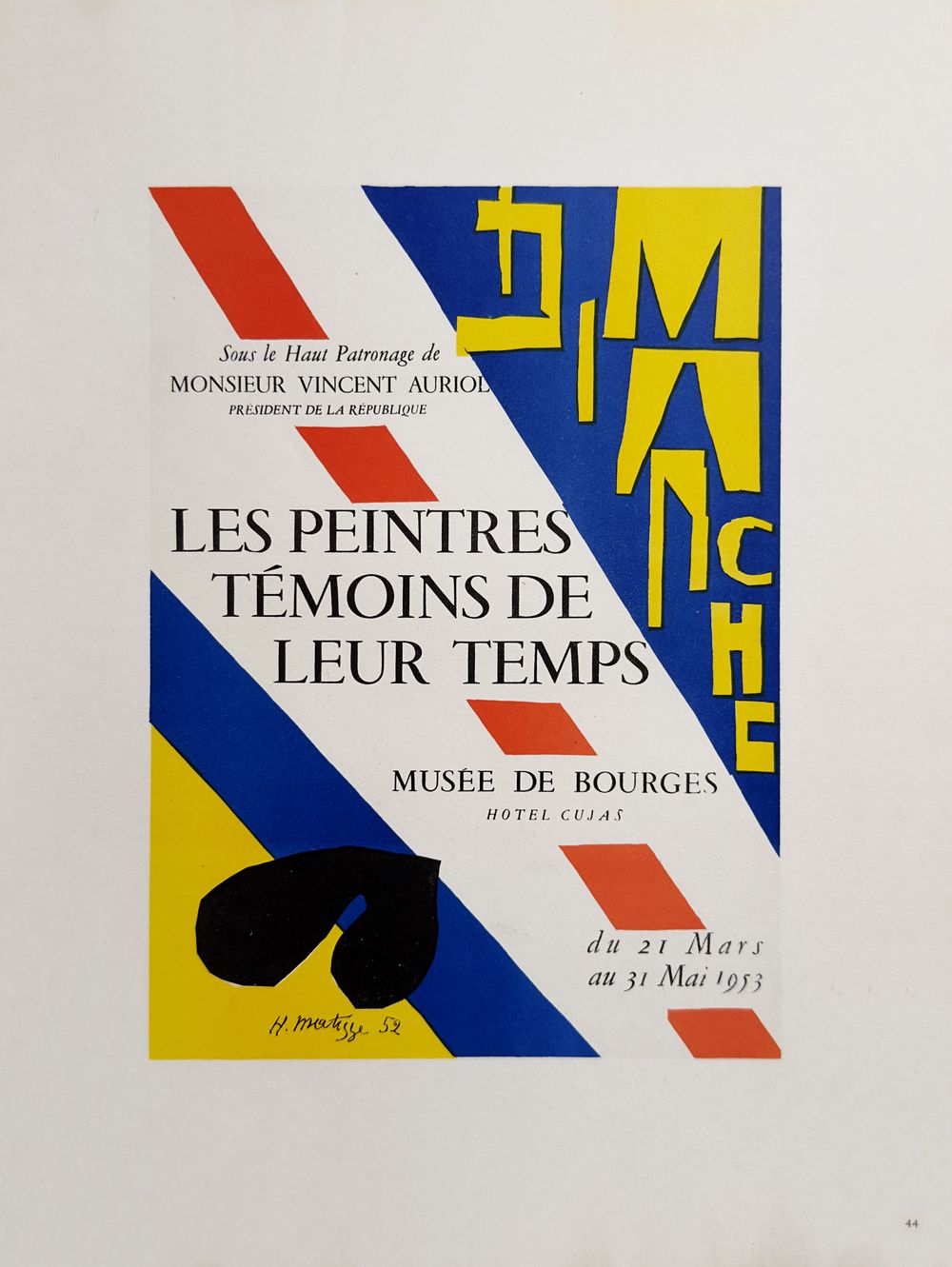 AF 1953 - Les peintres témoins de leur temps