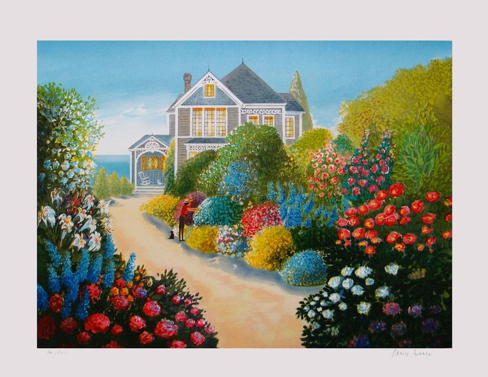 Spring garden