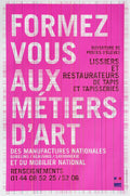Formez vous aux métiers d'art - Mobilier National