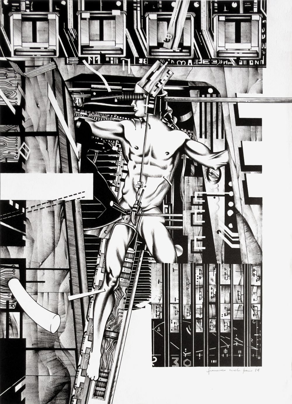 Homme cyber