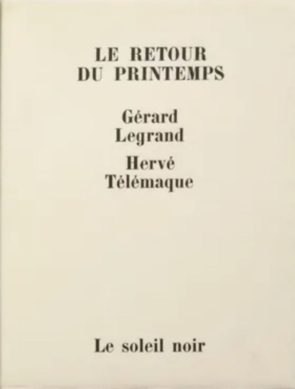 Le Retour du printemps - 1 sérigraphie signée
