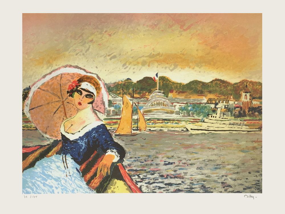 Sur le lac d'Evian