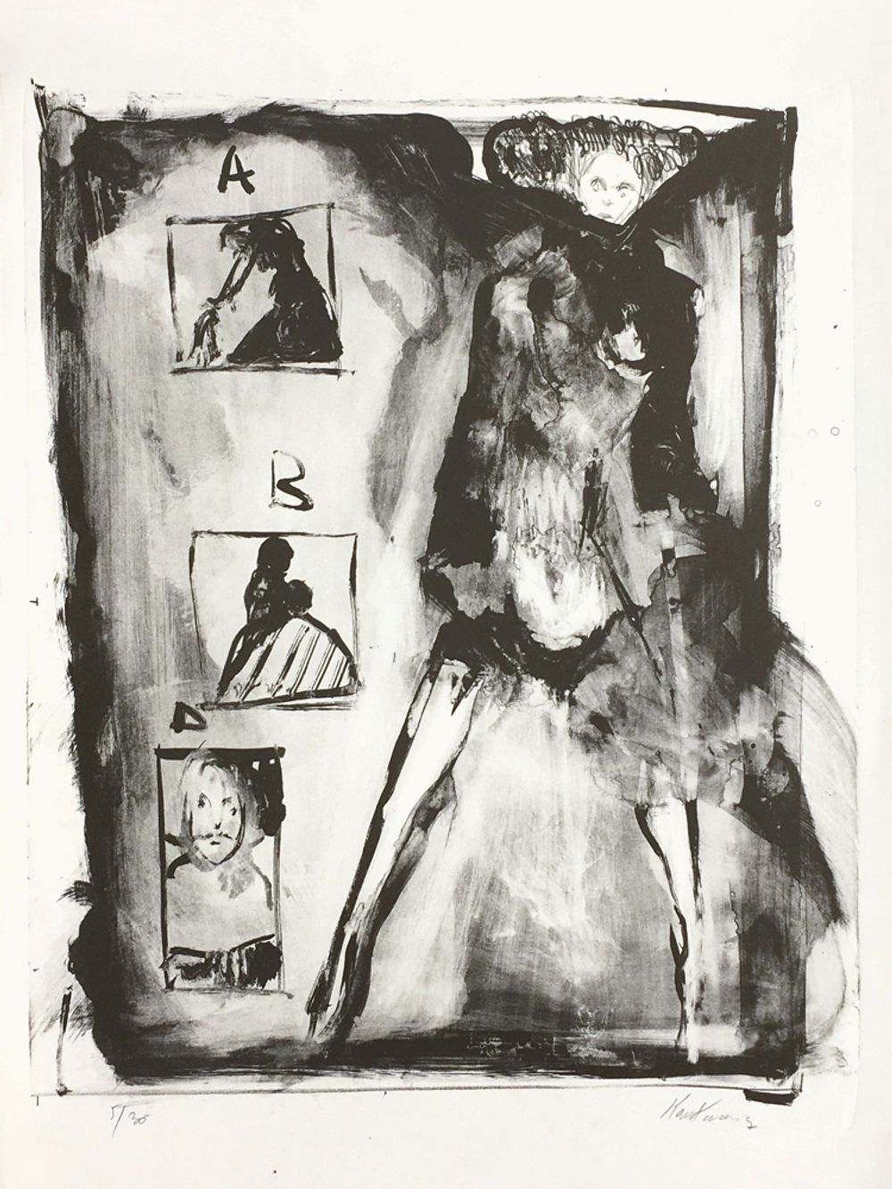 Nu dans l'atelier