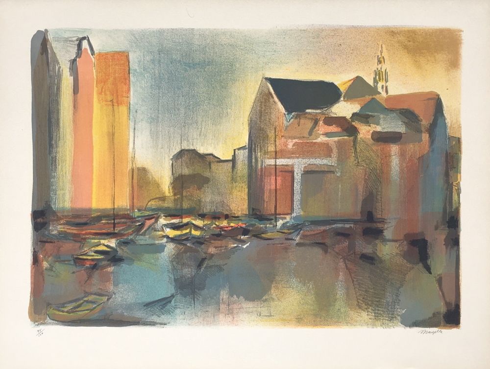 Port en Hollande