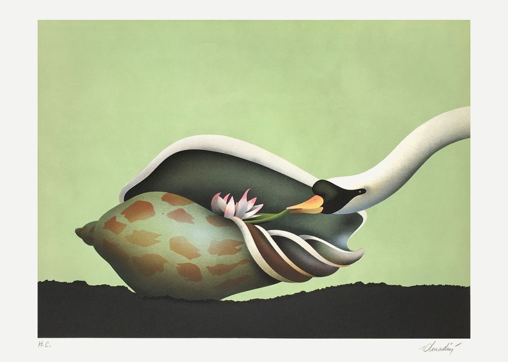 Le cygne et le coquillage