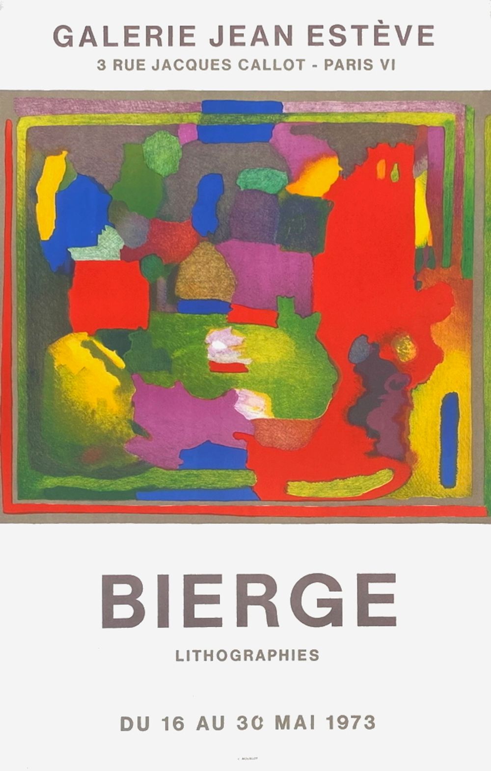 Expo 73 - Galerie Jean Esteve