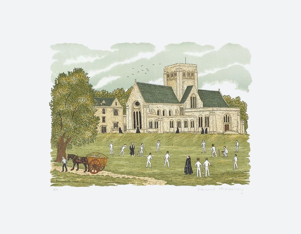 Partie de polo à Ampleforth