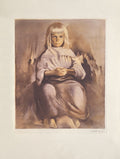 Jeune fille assise