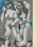 Au baiser d'Avignon - Deux femmes nues