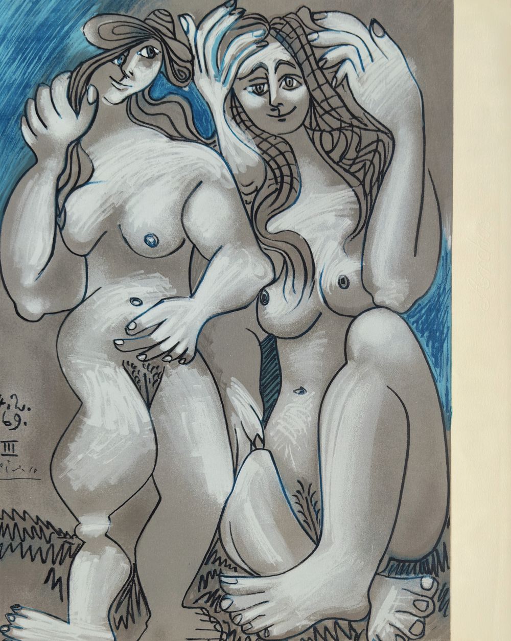 Au baiser d'Avignon - Deux femmes nues