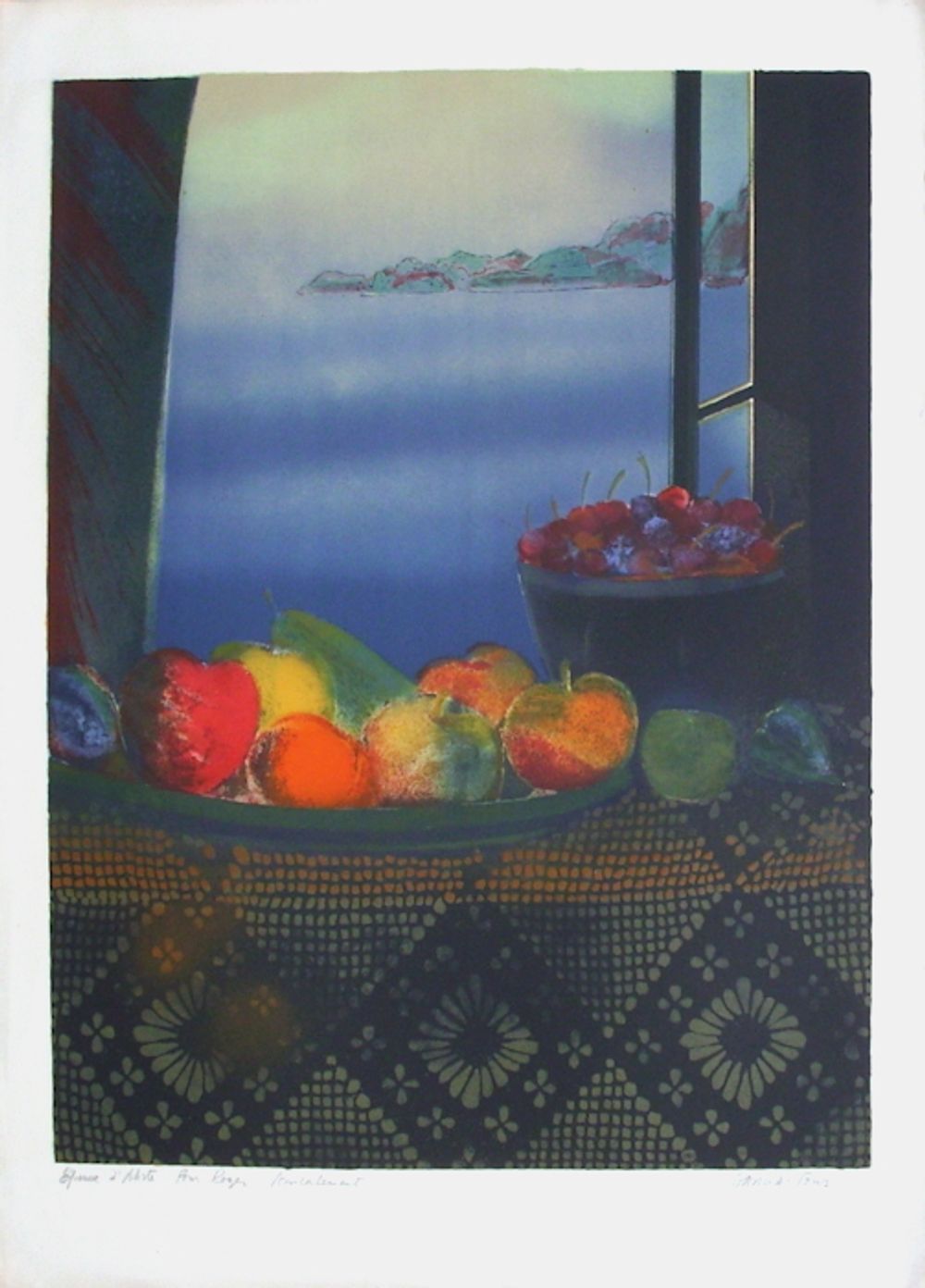 Nature morte à la fenêtre