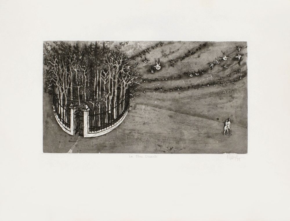 Le parc déserté