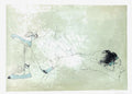 Ballerine aux chaussons bleus
