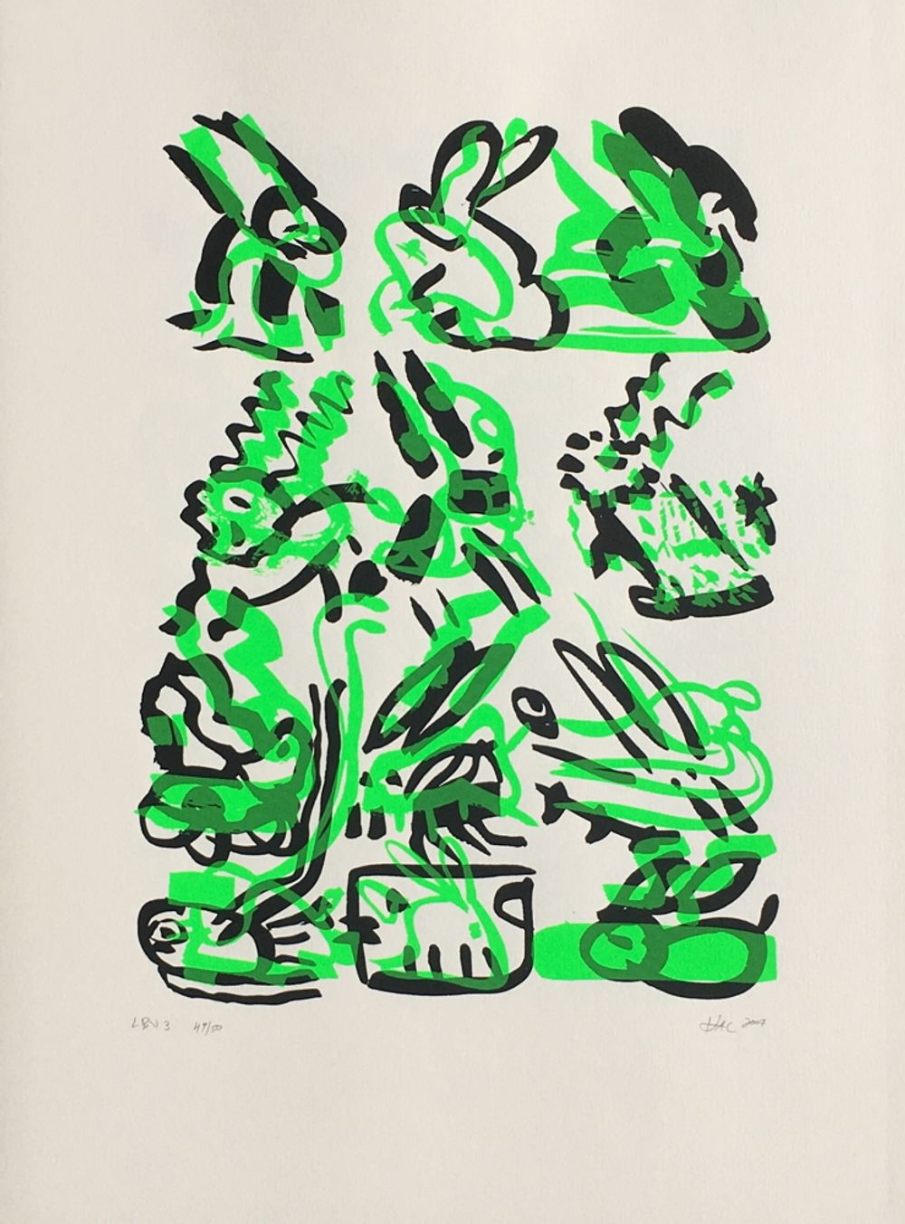Lagoglyphs : The Bunny Variations 03