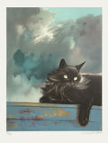 Le chat gris