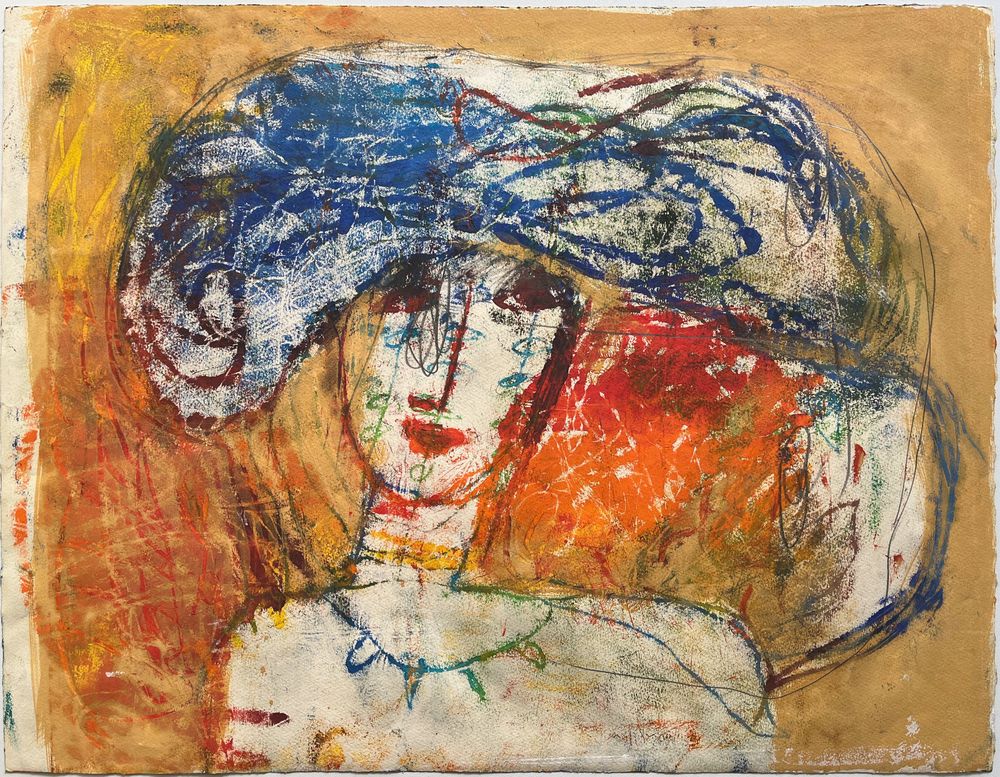 Femme au chapeau — vue 2